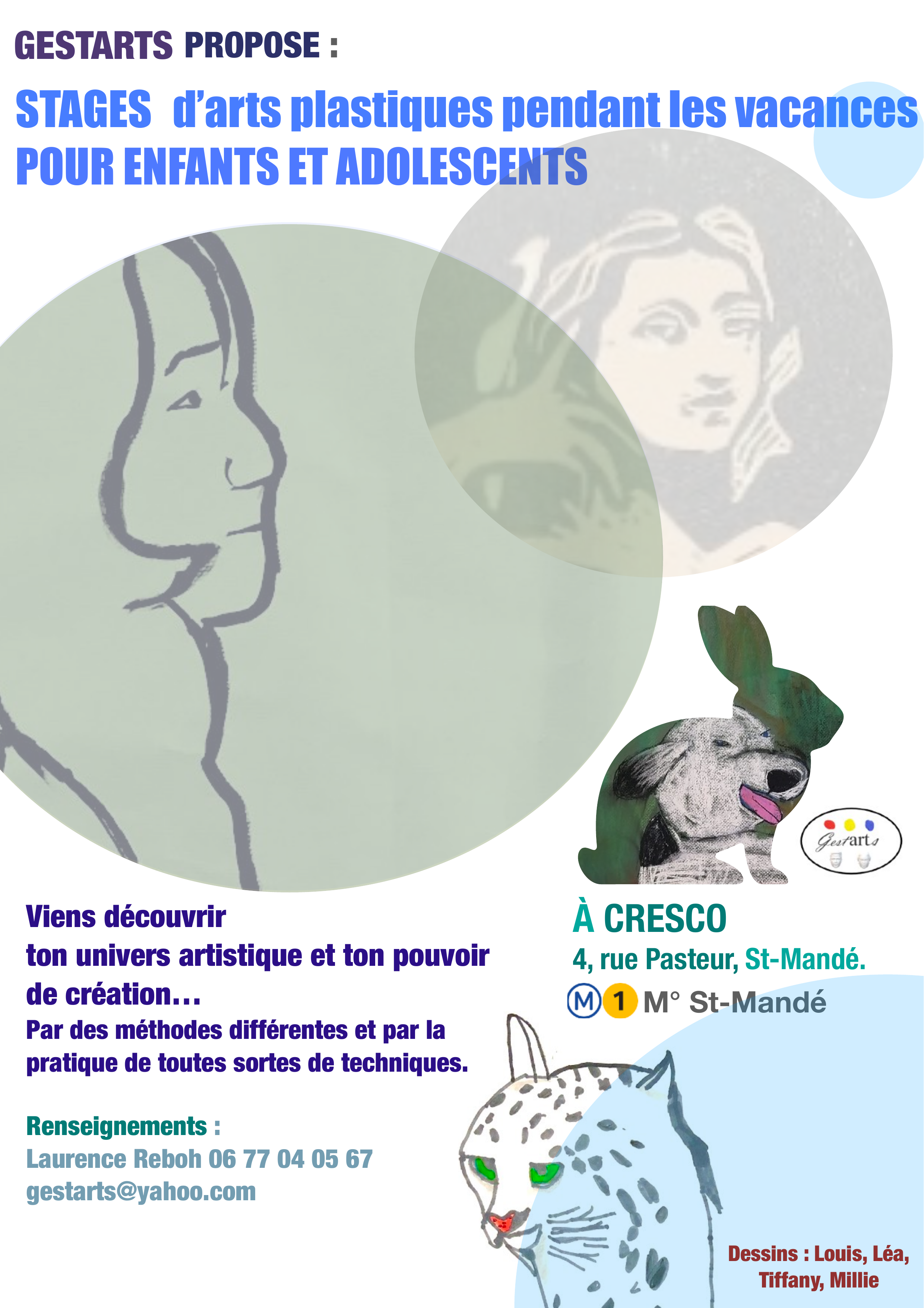 Flyer stage enfant 2026 - page 1